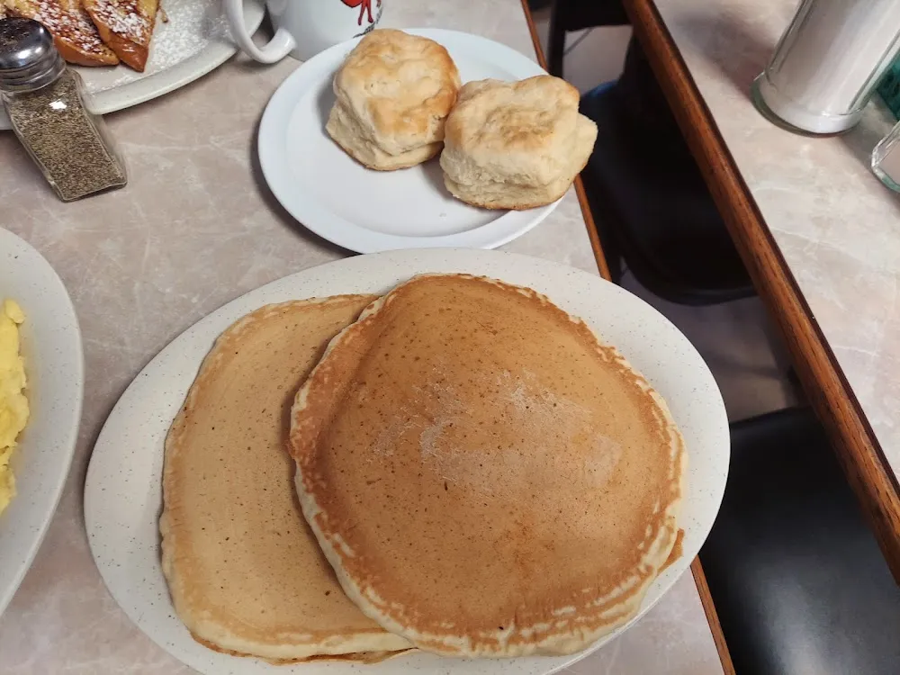 Banana Walnut Pancakes and Biscuits